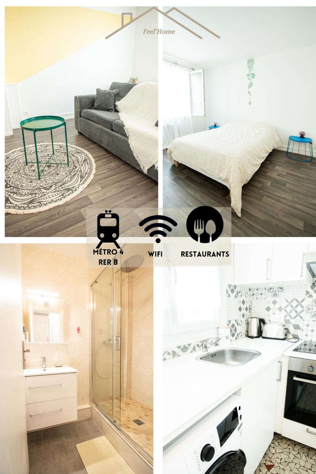 קשאן Ideal Acces Aux Portes De Paris מראה חיצוני תמונה